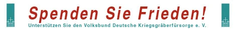 Volksbund Dt. Kriegsgräberfürsorge e. V. Banner