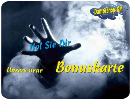 Bonuskarte Dampfshop-GM 